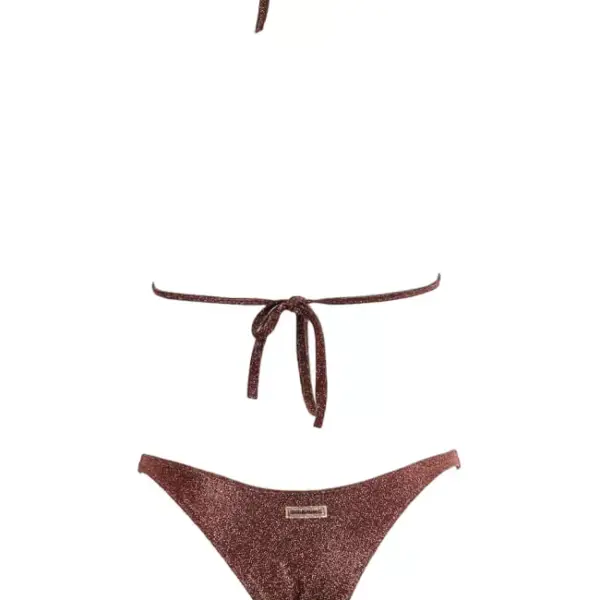 gigi bikinis Μαγιό Σετ Μπικίνι lurex 3862114 Καφέ