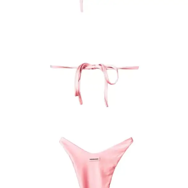 gigi bikinis Μαγιό Μπικίνι Τριγωνάκι με Δέσιμο 3870907 Ροζ