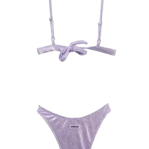 gigi bikinis Μαγιό Σετ Μπικίνι Μονόχρωμο 3879842 Λιλά