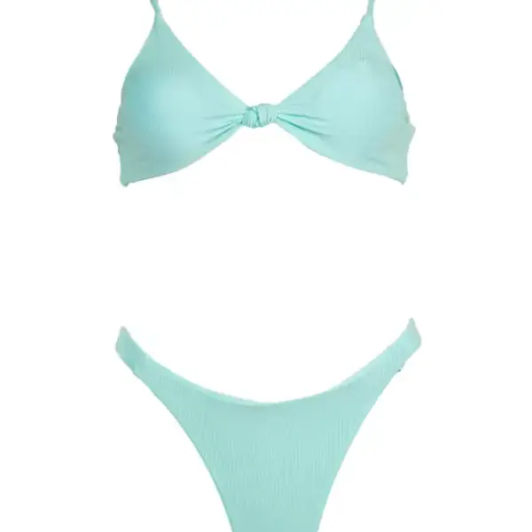 gigi bikinis Μαγιό Σετ Μπικίνι Ριπ Ψηλόμεσο 3881776 Σιέλ