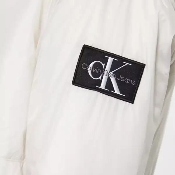 calvin klein Ανδρικό Χειμωνιάτικο Μπουφάν j30j323462 acf Εκρού