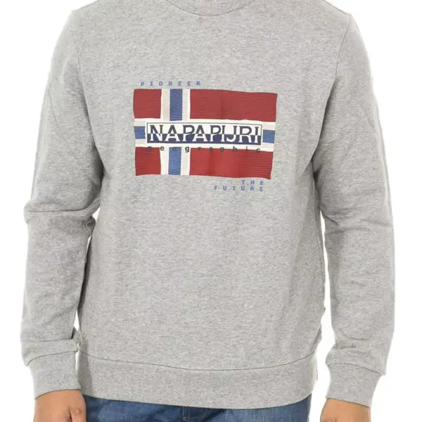 napapijri Ανδρικό Φούτερ np0a4ezc 160 Γκρι