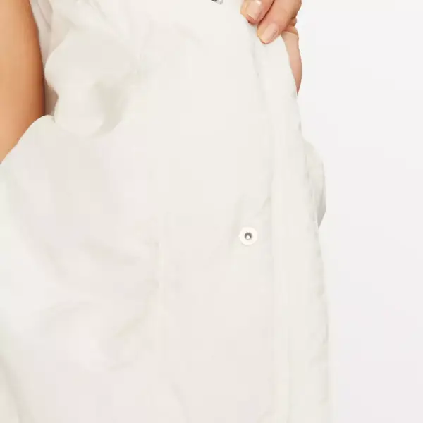 calvin klein Κοντό Γυναικείο puffer Μπουφάν για Χειμώνα down soft touch label j20j222235 ybi Λευκό