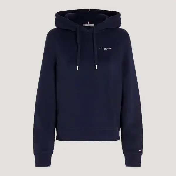 tommy hilfiger Γυναικείo Φούτερ με Κουκούλα 1985 collection hoody ww0ww40274 dw5 Μπλε Σκούρο