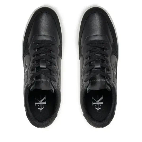 calvin klein Ανδρικά sneakers classic cupsole low lth ml fad ym0ym00885 0gm Μαύρο