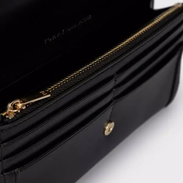 tommy hilfiger Μεγάλο Γυναικείο Πορτοφόλι th city compact aw0aw15747 bds mαύρο