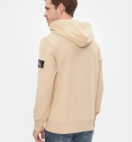 calvin klein Ανδρικό Φούτερ με Κουκούλα j30j323430 aat Μπεζ