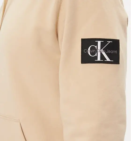 calvin klein Ανδρικό Φούτερ με Κουκούλα j30j323430 aat Μπεζ