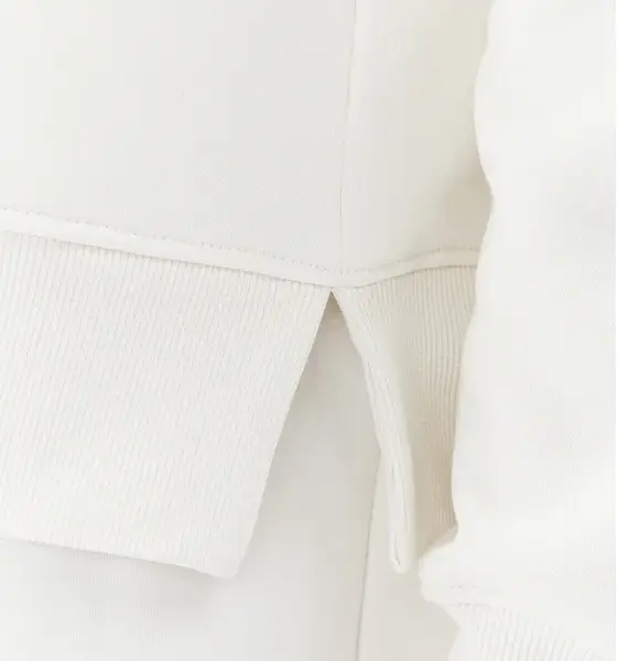 calvin klein Γυναικείo Φούτερ Μπλούζα με Κουκούλα regular fit j20j221335 ybi Λευκό