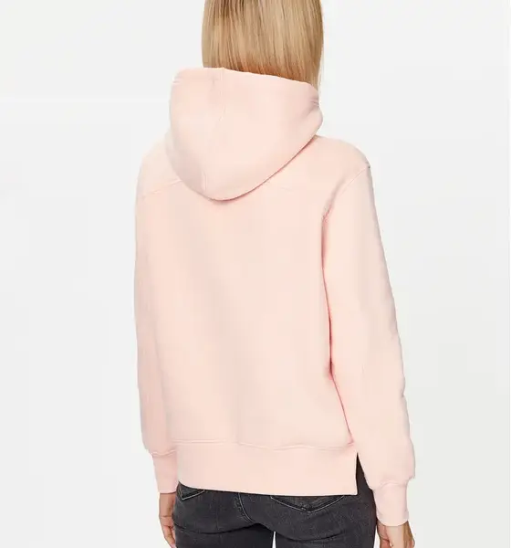 calvin klein Γυναικείo Φούτερ Μπλούζα με Κουκούλα regular fit j20j221335 tlv Ροζ