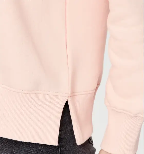 calvin klein Γυναικείo Φούτερ Μπλούζα με Κουκούλα regular fit j20j221335 tlv Ροζ