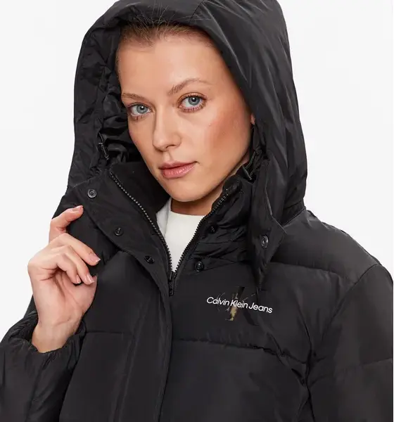 calvin klein Κοντό Γυναικείο puffer Μπουφάν j20j221377 beh Μαύρο