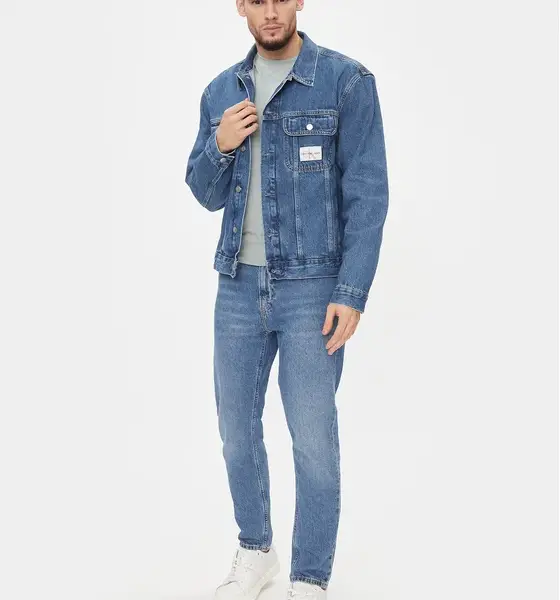 calvin klein Τζιν Μπουφάν regular fit j30j32390 1Α4 Μπλε