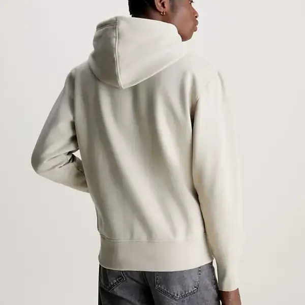 calvin klein Ανδρικό Φούτερ με Κουκούλα j30j322894 ped Μπεζ