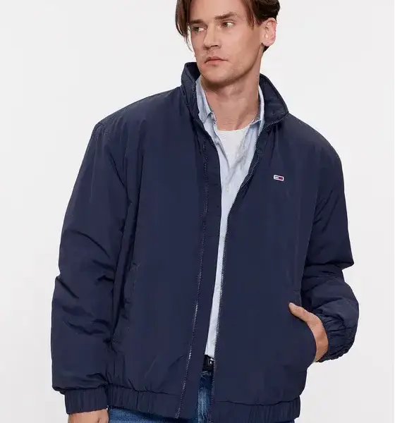 tommy hilfiger Ανδρικό Χειμωνιάτικο Μπουφάν tjm essential padded jacket dm0dm17238 c87 Μπλε Ναυτικό