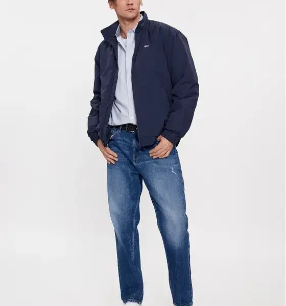 tommy hilfiger Ανδρικό Χειμωνιάτικο Μπουφάν tjm essential padded jacket dm0dm17238 c87 Μπλε Ναυτικό