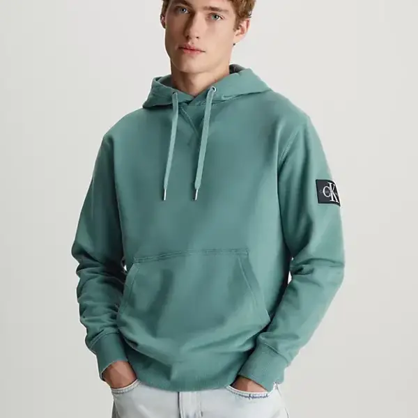 calvin klein Ανδρικό Φούτερ με Κουκούλα j30j323430 cfq Μπλε