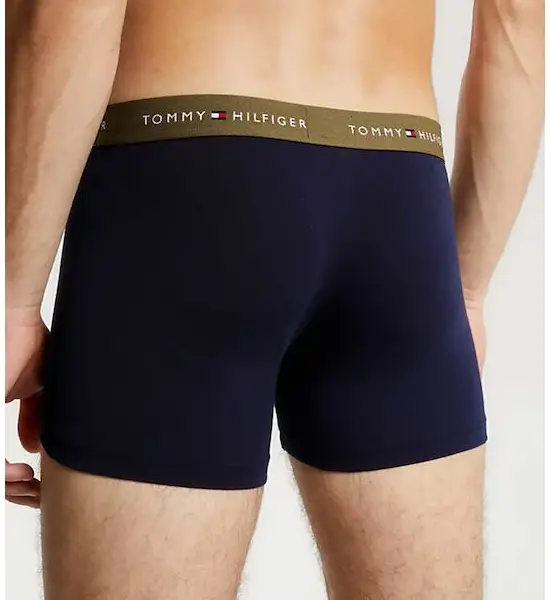 tommy hilfiger Ανδρικά Μποξεράκια 3pack wb trunk um0um02763 0su Μπλε