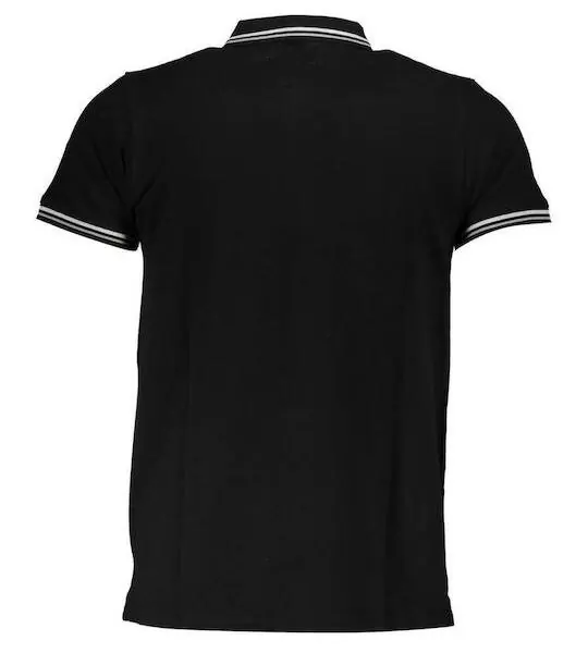 cavalli class Ανδρικό polo t shirt qxt64t kb002 05051 Μαύρο