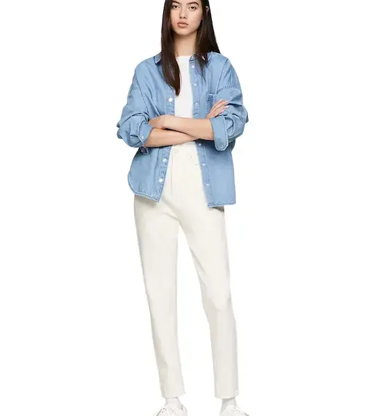 tommy hilfiger Δερμάτινα Γυναικεία sneakers tjw skate sneaker ltr en0en02423 ybi Μπεζ