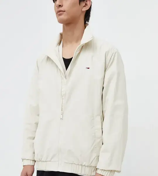 tommy hilfiger Ανδρικό Τζάκετ puffer essential dm0dm17984 acg Εκρού