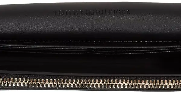 tommy hilfiger Μεγάλο Γυναικείο Πορτοφόλι th city compact aw0aw15747 bds mαύρο