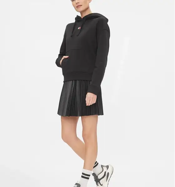 tommy hilfiger badge Γυναικείο Φούτερ dw0dw17326 bds Μαύρο