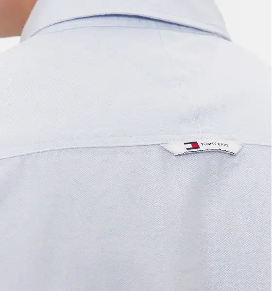 tommy hilfiger Ανδρικό Πουκάμισο tjm reg oxford regular fit dm0dm18335 cdn Γαλάζιο