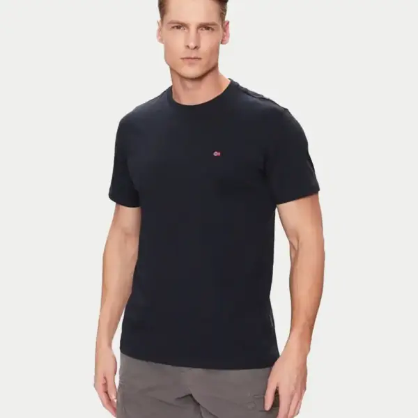 Napapijri - Ανδρικό T-shirt Salis Ss Sum Regular Fit NP0A4H8D-176 Σκούρο Μπλε