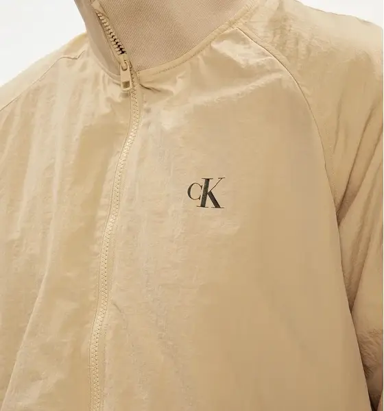 calvin klein Ανδρικό light jacket harrington regular fit j30j325102 pf2 Μπεζ