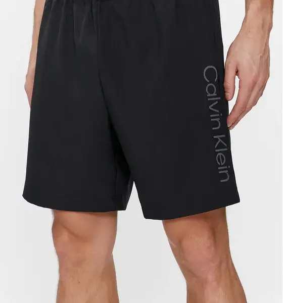 calvin klein Αθλητική Ανδρική Βερμούδα regular fit 00gms4s838 bae Μαύρη
