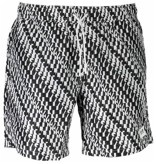 karl lagerfeld – Ανδρικό Μαγιό kl20mbm09 blackwhite Λευκό