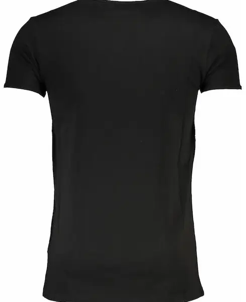 cavalli class Ανδρική Μπλούζα t shirt Κοντομάνικη regular fit qxo03ajd003 05051 Μαύρη