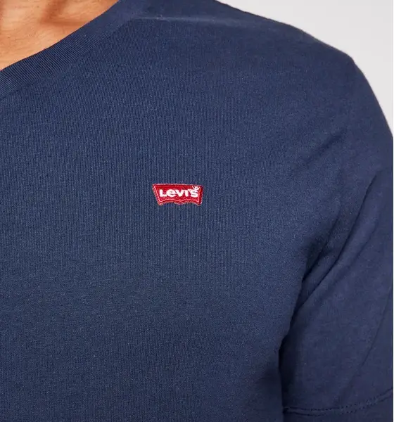 levi's Ανδρικό t shirt με Λογότυπο 85641 0002 Μπλε Ναυτικό