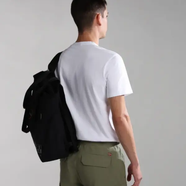 napapijri Ανδρικό t shirt salis ss sum regular fit np0a4h8d002 Λευκό