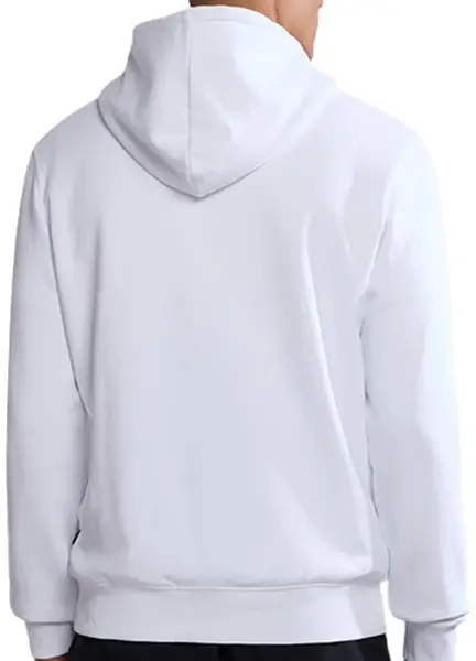 napapijri Ανδρική Ζακέτα balis full zip με Φερμουάρ και Κουκούλα regular fit np0a4hhv 002 Λευκό