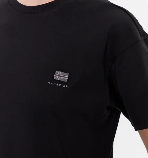 napapijri t shirt s nina regular fit np0a4h87041 Μαύρο
