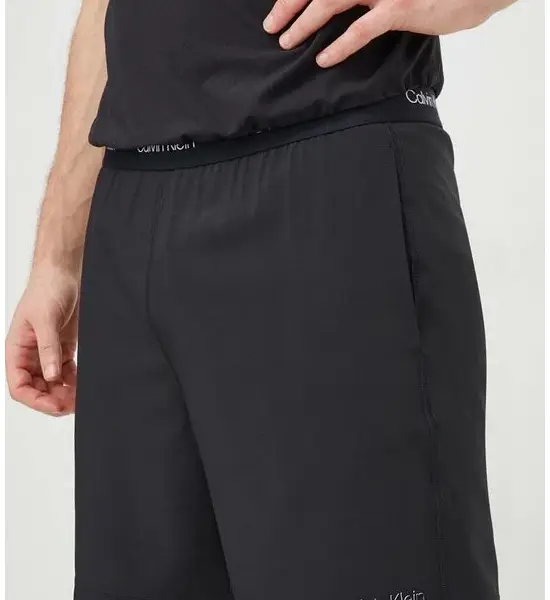 calvin klein Αθλητική Ανδρική Βερμούδα regular fit 00gms4s835 bae Μαύρη