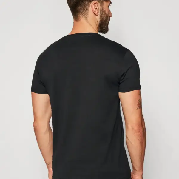 Tommy Hilfiger - Ανδρικό T-shirt Regular Fit Tjm Original Jersey Tee DM0DM04411-078 Μαύρο