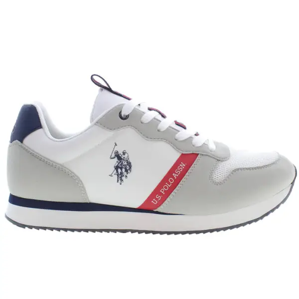 u.s. polo assn. Ανδρικά sneakers best price white men's sport shoes nobil009m3th1 whi Λευκό