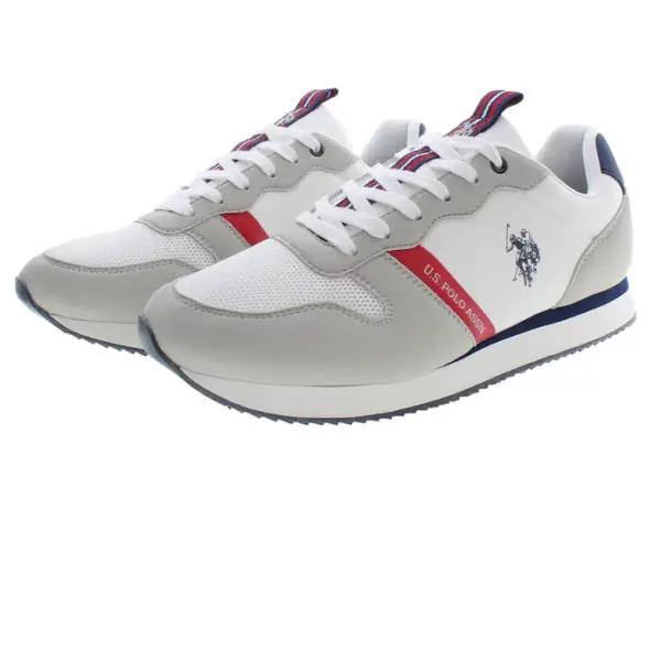 u.s. polo assn. Ανδρικά sneakers best price white men's sport shoes nobil009m3th1 whi Λευκό