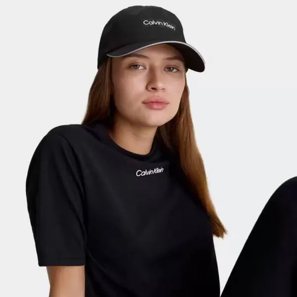 Calvin Klein - Unisex Jockey Performance Αθλητικό Καπέλο 6 Panel 0000PX0321-010 Μαύρο