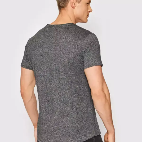 Tommy Hilfiger - Ανδρικό T-Shirt Tjm Jaspe Slim Fit DM0DM09587-BDS Γκρι