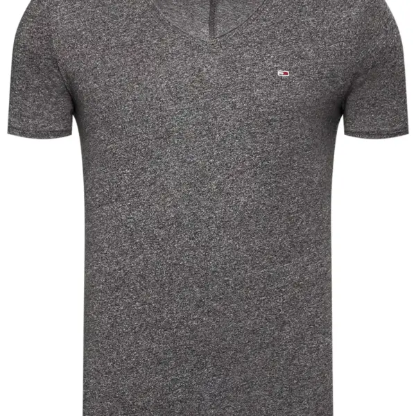 Tommy Hilfiger - Ανδρικό T-Shirt Tjm Jaspe Slim Fit DM0DM09587-BDS Γκρι