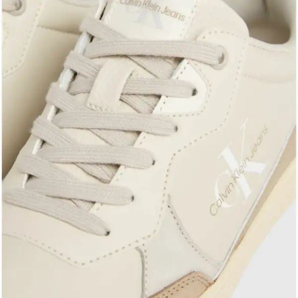 Calvin Klein - Ανδρικά Sneakers Classic Cupsole Low Lth Ml Fad YM0YM00885-02Y Μπεζ