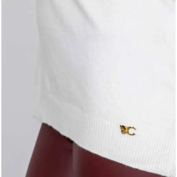 Cento - Μπλούζα ζιβάγκο απαλής υφής 1003032-099 Λευκό 1003032-099