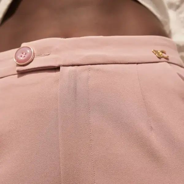 Cento - Παντελόνι chino πλαϊνό κούμπωμα 1302923-205 Ροζ 1302923-205