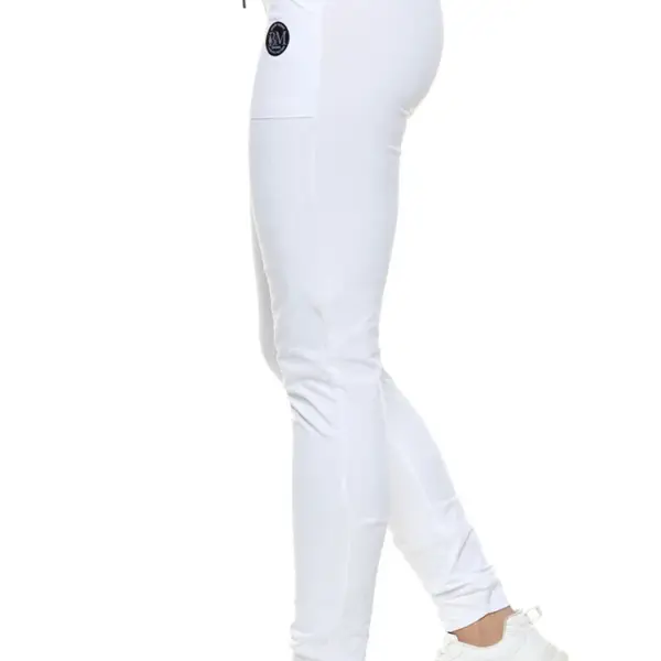 Body Move - Παντελόνι Γυναικείας Φόρμας με Λάστιχο 1353 Λευκό #1353WH