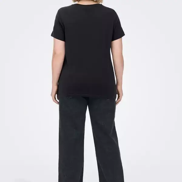 Only- Γυναικείο T-shirt με Στάμπα Coca Cola 15270251 Μαύρο 15270251