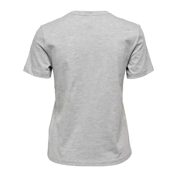 Only - Γυναικείο T-shirt με Στάμπα Mindie Tee Classy 91 15274765 Γκρι 15274765